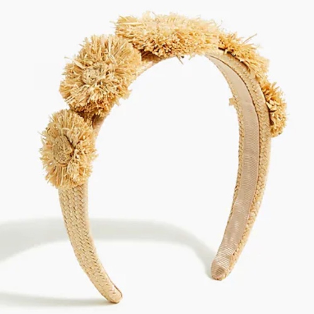 Raffia headband never worn